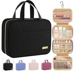 Travel Toiletry Bag - Hanging Toiletry Bag for Women & Men, Makeup Bag